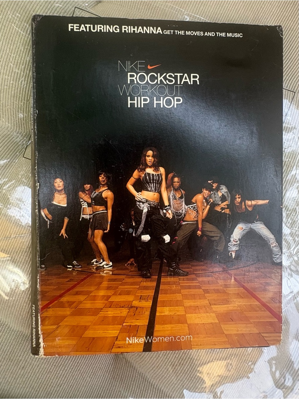 2006 rihanna Nike dvd workout dvd with extra poster